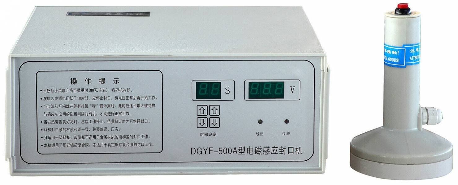 Sellador de inducción Portable S500A Sellador de inducción