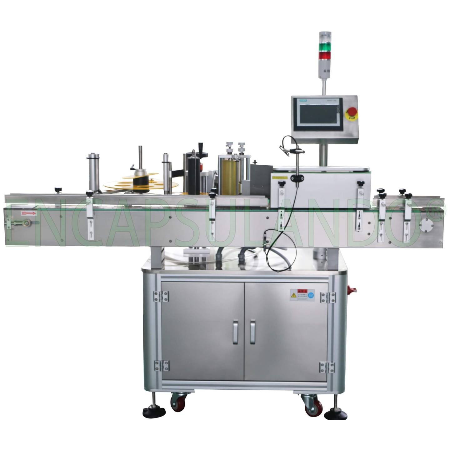 Etiquetadora automática de frascos cilíndricos LM-A Etiquetadoras