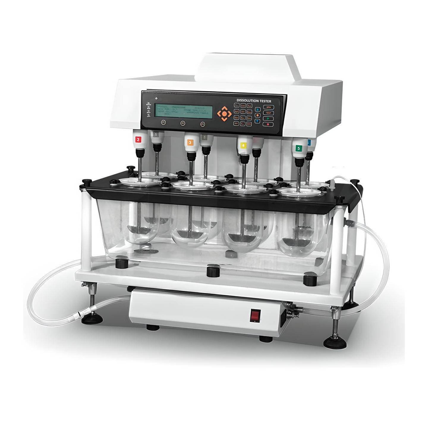Disolutor ED-8 con 8 Estaciones Pruebas físicas