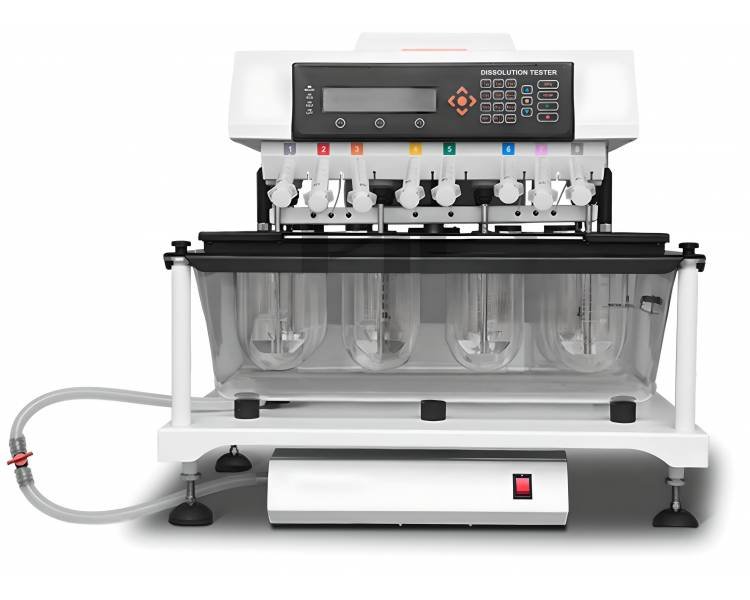 Disolutor ED-80 con 8 Estaciones (Muestreo Manual) Pruebas físicas