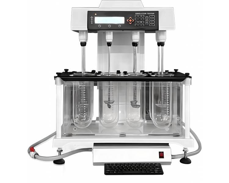 Disolutor ED-8-2L con 8 Estaciones y Recipientes de 2 Litros equipos