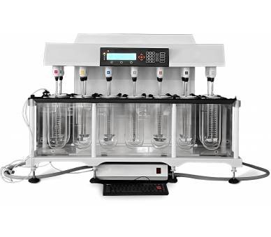 Disolutor ED-14-2L con 14 Estaciones y Recipientes de 2 Litros equipos