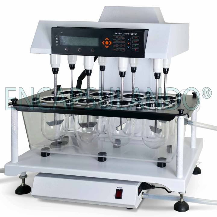 Disolutor ED-8 con 8 estaciones | Equipo de disolución USP